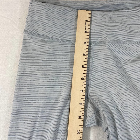 Outdoor Voices Leggings XS Blue High Rise 3/4 Warmup Workout Womens - Picture 10 of 14